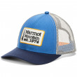 Шапка с козирка Marmot Retro Trucker Hat тъмно син VarsityBlue/ArcticNavy