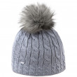 Плетена шапка от мериносана вълна Kama A121 сив Grey