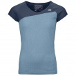 Дамска тениска Ortovox 120 Tec T-Shirt W син Lightblue
