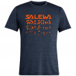 Мъжка тениска Salewa Puez Hybrid 2 Dry M S/S Tee тъмно син PremiumNavyMelange