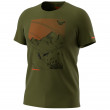 Мъжка тениска Dynafit Artist Series Dri T-Shirt M зелен