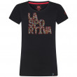 Дамска тениска La Sportiva Pattern T-Shirt W черен Black