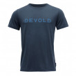 Мъжка тениска Devold Logo Man Tee син