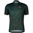 Мъжка колоездачна фланелка Scott RC Team 20 SS зелен/оранжев