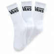 Дамски чорапи Vans Basic 3Pk Crew бял/черен