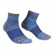 Мъжки чорапи Ortovox Alpinist Quarter Socks M сив/син DarkGray