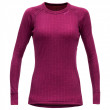 Дамска тениска Devold Duo Active Woman Shirt лилав plum