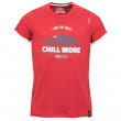 Мъжка тениска Chillaz Retro Worry Less червен Dart