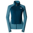 Дамски суитшърт The North Face W Bolt Polartec Jacket син Algae Blue/Midnight Pet