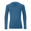Мъжка тениска Ortovox Merino Competition LS M син BlueSea