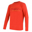 Мъжка тениска Sensor Merino Wool PT GPS дълъг ръкав червен Red