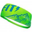 Лента за глава Dynafit Graphic Performance Headband син/зелен LamboGreen