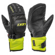 Ски ръкавици Leki Worldcup Race Coach Flex S GTX Junior Mitt черен/жълт black-ice lemon