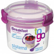 Кутия за закуска Sistema Breakfast To Go 530ml розов