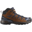 Мъжки обувки Salomon X Ultra 360 Leather Mid Gore-Tex син Blue Nights / Caramel Cafe / Grisaille