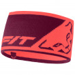 Лента за глава Dynafit Leopard Logo Headband оранжев/винен