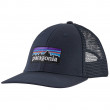 Шапка с козирка Patagonia P-6 Logo LoPro Trucker Hat тъмно син