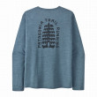 Мъжка тениска Patagonia M's L/S Cap Cool Daily Graphic Shirt - Lands