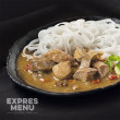 Готова храна Expres menu Месо двуцветно с оризова юфка 400 г