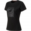 Дамска тениска Mammut Seile T-Shirt Women (2020) черен BlackPrt