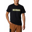 Мъжка тениска Columbia M Rapid Ridge Graphic Tee черен/зелен BlackCscFramed
