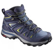 Дамски обувки Salomon X Ultra 3 Mid Gtx W син CrownBlue/EveningBlue/SunnyLime