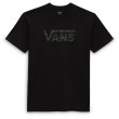 Мъжка тениска Vans CHECKERED VANS-B черен