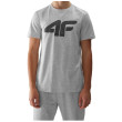 Мъжка тениска 4F Tshirt M1155 светло сив Cold Light Grey Melange