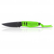 Нож Acta non verba P100 Dlc/Plain edge светло зелен NeonGreen