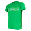Мъжка тениска Sensor PT Coolmax Fresh GPS зелен Green