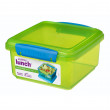 Кутия за храна Sistema Lunch Plus 1,2l зелен