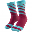 Чорапи за колоездене Dynafit Live To Ride Socks тюркоазено/вино