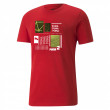 Мъжка тениска Puma Graphic Tee червен