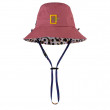 Детска шапка с периферия Buff NAT Geo Play Booney Hat лилав