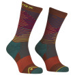 Мъжки чорапи Ortovox All Mountain Mid Socks M червен/син