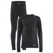 Детско функционално бельо Craft CORE Dry Baselayer Junior черен Black