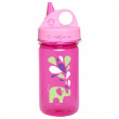 Детска бутилка Nalgene Grip-n-Gulp светло розов PinkW/Elephant