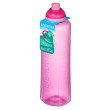 Бутилка Sistema Swift Squeeze Twist ‘n’ Sip 480 ml розов