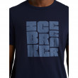 Мъжка тениска Icebreaker Central SS Tee Type Stack
