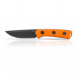 Нож Acta non verba DLC/Plain Edge - Leather оранжев Orange
