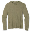 Функционална мъжка тениска  Smartwool M Classic Thermal Merino Base Layer Crew Boxed тъмно зелен Winter Moss Heather