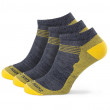 Чорапи Zulu Merino Summer M 3-pack сив/жълт