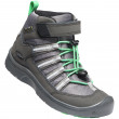 Детски обувки Keen Hikeport 2 Sport Mid Wp Youth черен/зелен Black/IrishGreen