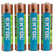 Батерия Extol AAA Ultra+ 4 ks