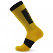 Чорапи Mons Royale Atlas Merino Snow Sock жълт/черен