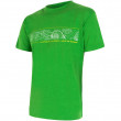 Мъжка тениска Sensor Merino Wool PT GPS зелен Green