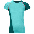 Дамска функционална тениска Ortovox W's 120 Cool Tec Fast Upward T-Shirt син