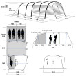 Надуваема палатка Outwell Knightdale 5PA