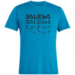 Мъжка тениска Salewa Puez Hybrid 2 Dry M S/S Tee син BlueDanubeMelange