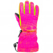 Детски ръкавици Relax Puzzy розов/жълт PinkNeonYellow